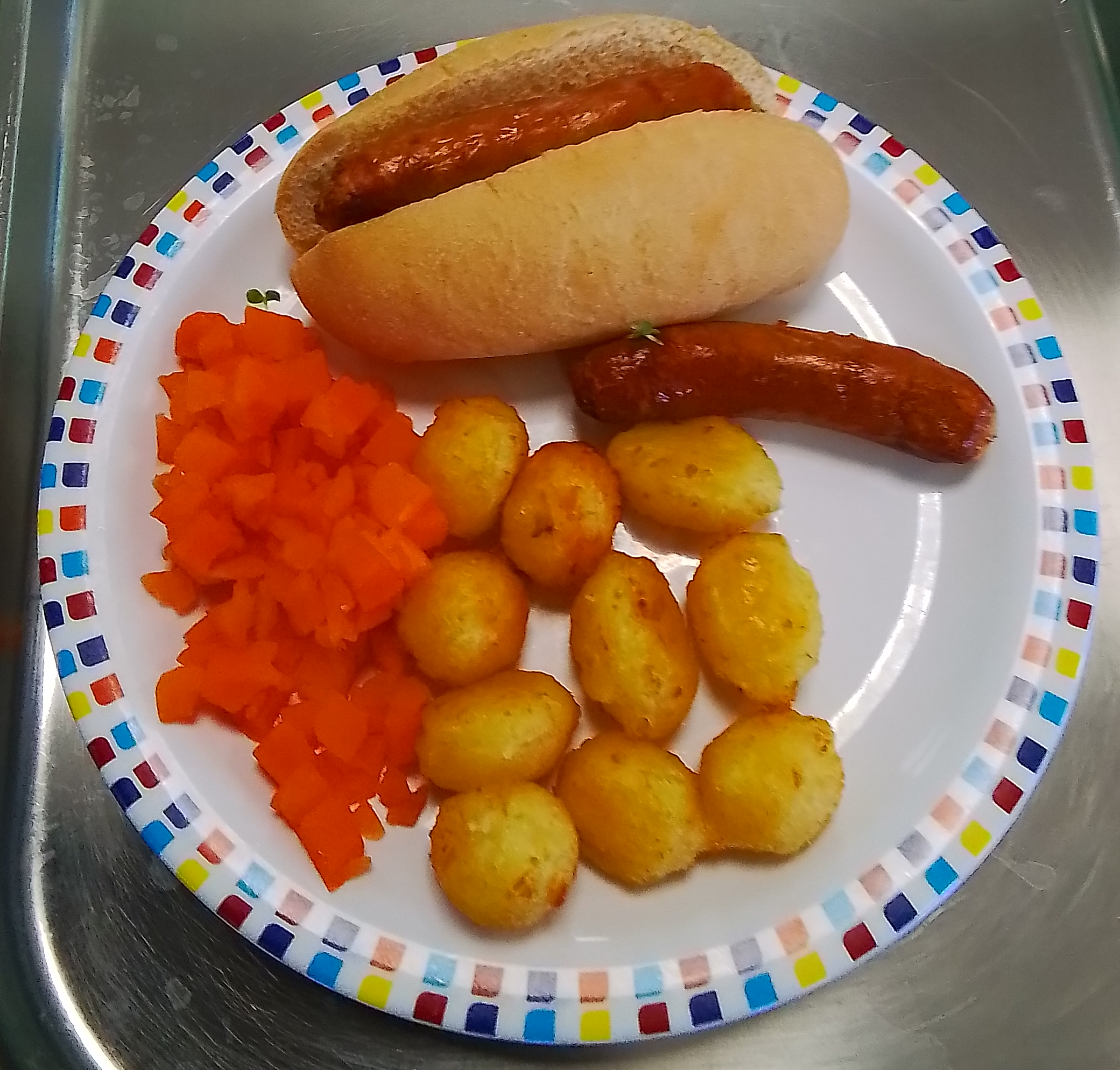 Euros - Hotdog plate